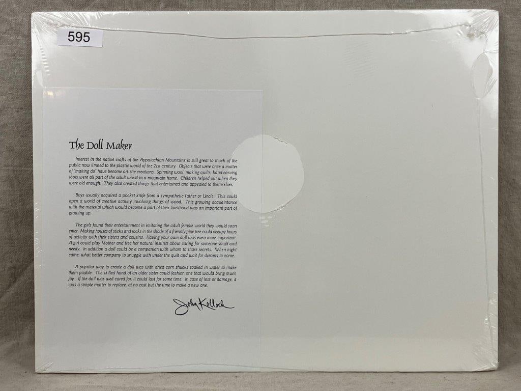 John Kollock Print, The Dollmaker - 6