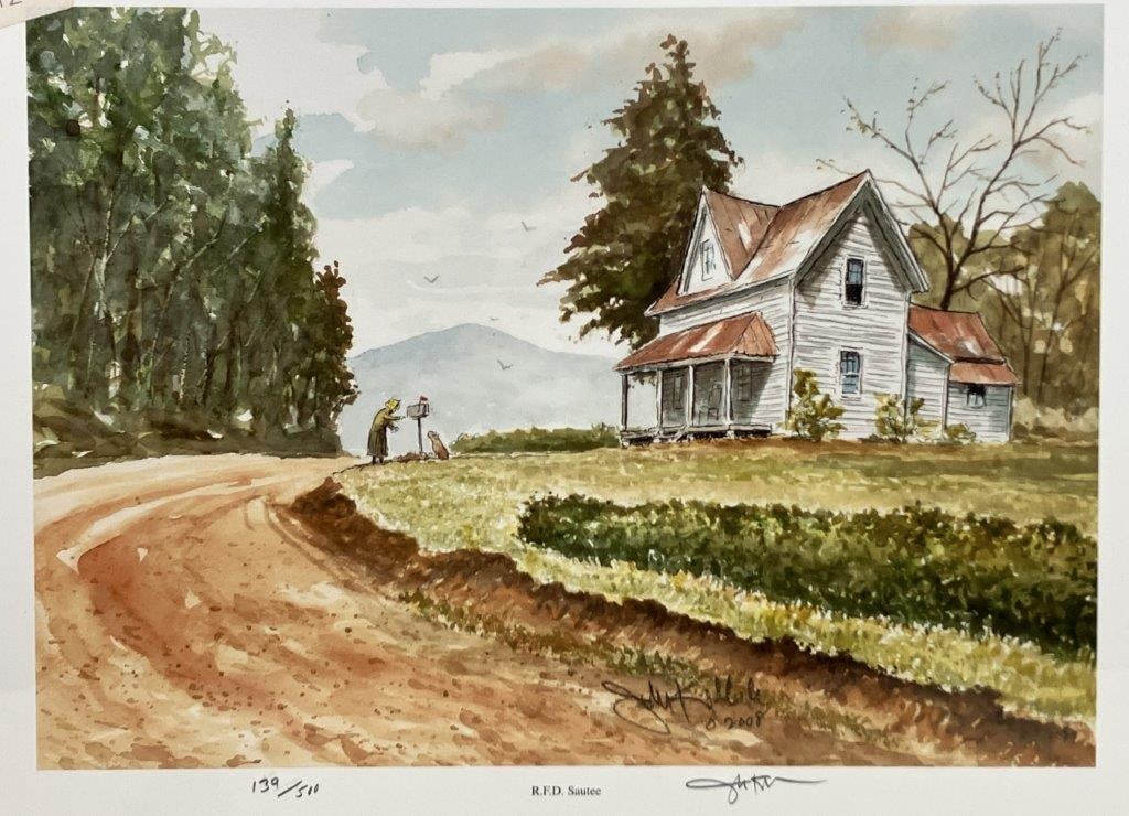 John Kollock Print, R.F.D Sautee - 2