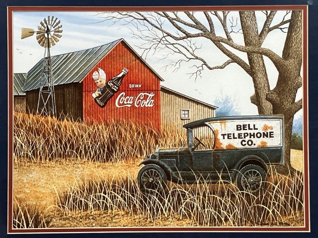 John Zed King Signed Print - 2