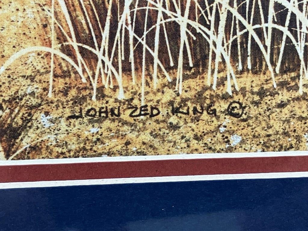 John Zed King Signed Print - 3