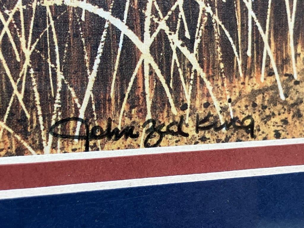 John Zed King Signed Print - 4