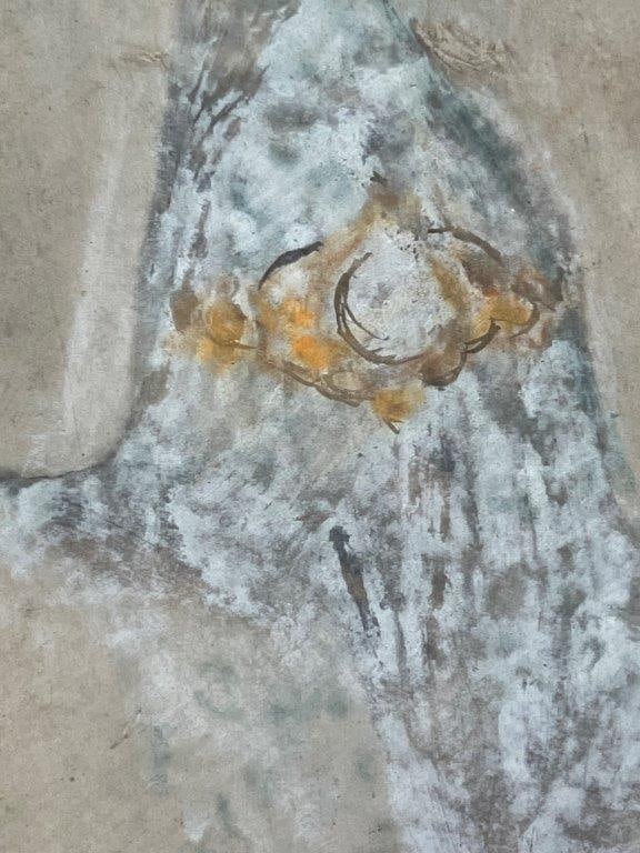 Early 20th Century Hand-Painted Photograph Portrait of a Woman - 4