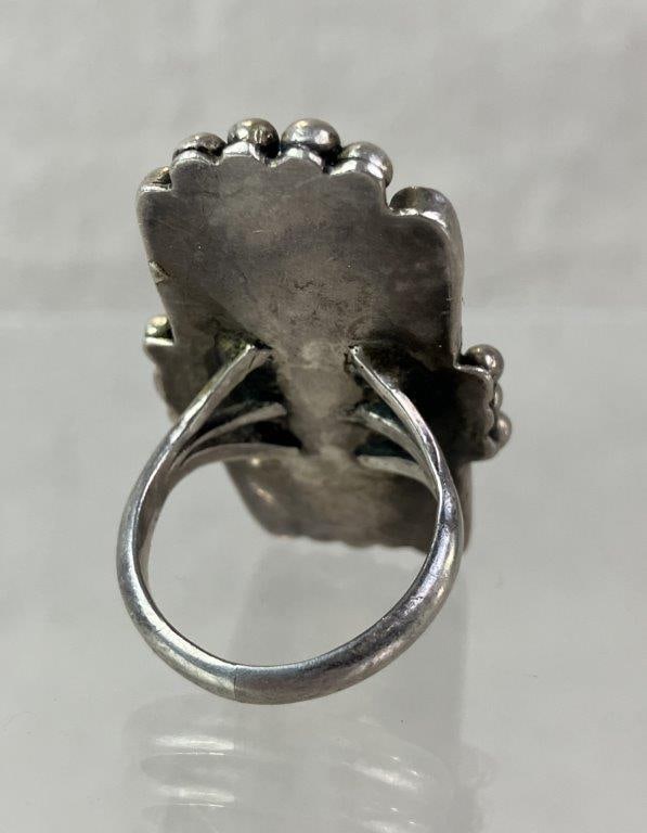 Native American Turquoise Ring - 4