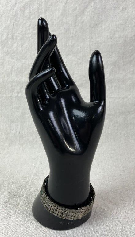 Simmons Sterling Silver Art Deco Bracelet - 3