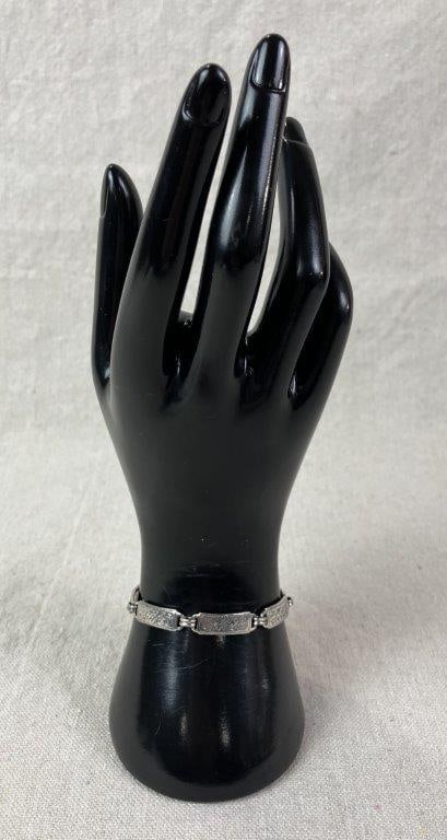 Southwestern Sterling Silver Bracelet - 2