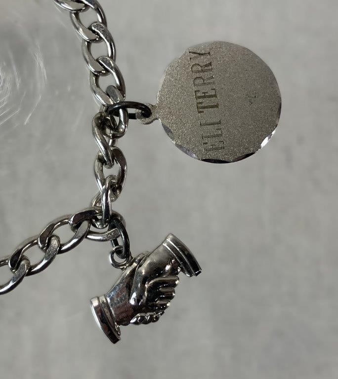 Sterling Silver Charm Bracelet - 3