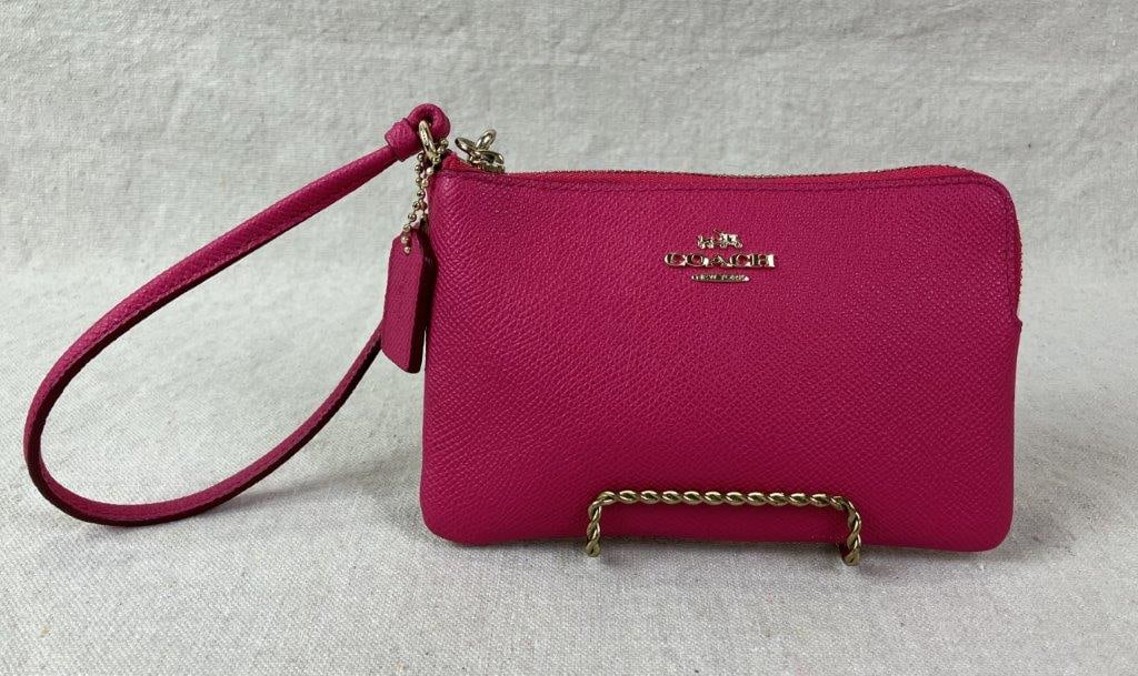 Coach Corner Zip Wristlet - 2
