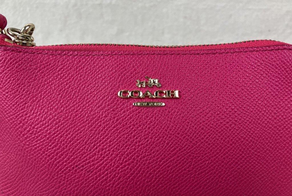 Coach Corner Zip Wristlet - 3