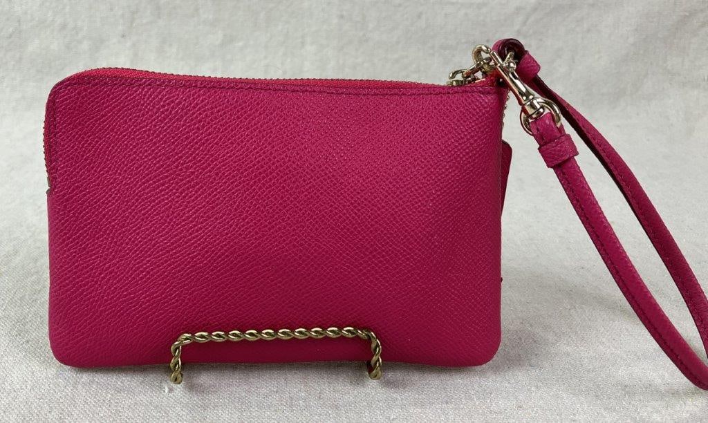 Coach Corner Zip Wristlet - 5