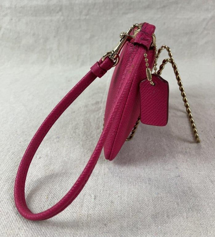 Coach Corner Zip Wristlet - 6