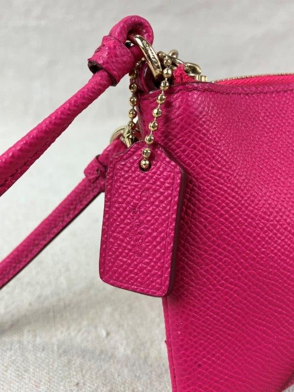 Coach Corner Zip Wristlet - 7