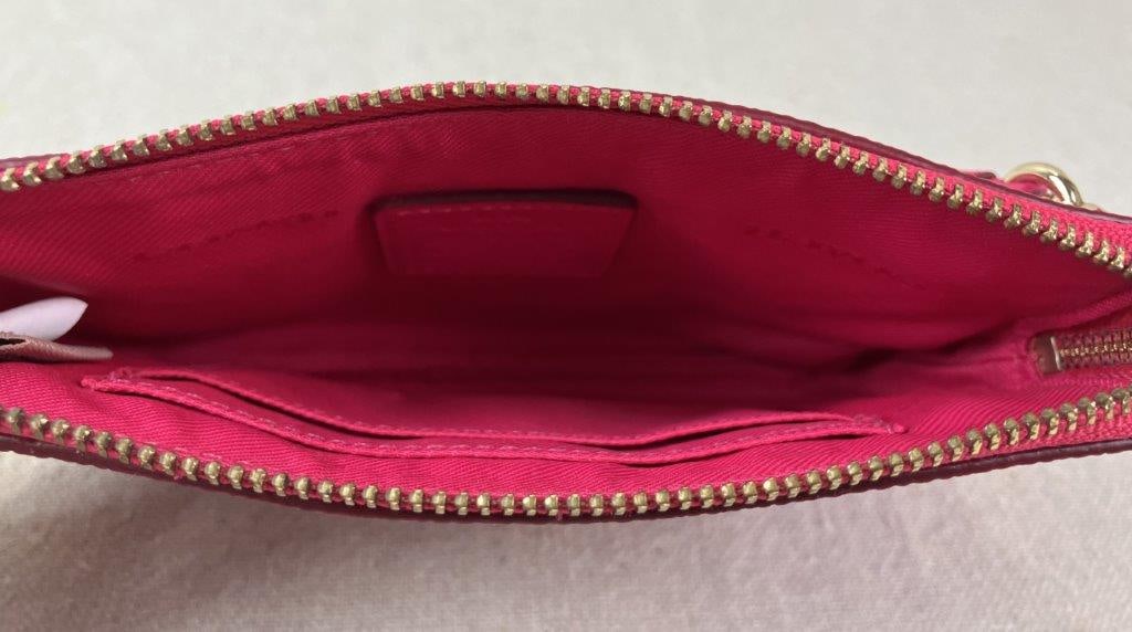 Coach Corner Zip Wristlet - 9