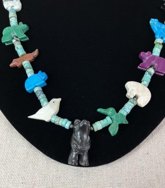 Zuni Fetish Necklace - 2