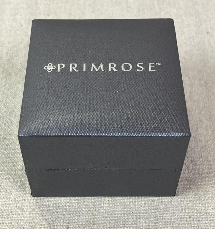 Primrose Sterling Silver Hoop Earrings and Butterfly Ring Set - 8