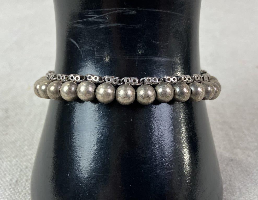 Pair of Sterling Silver Bracelets (1 of 5)