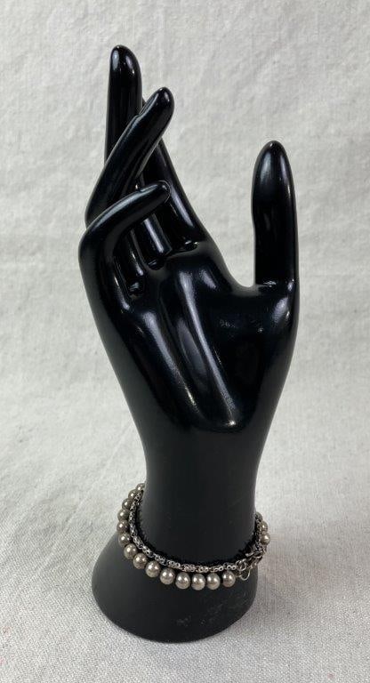 Pair of Sterling Silver Bracelets - 3