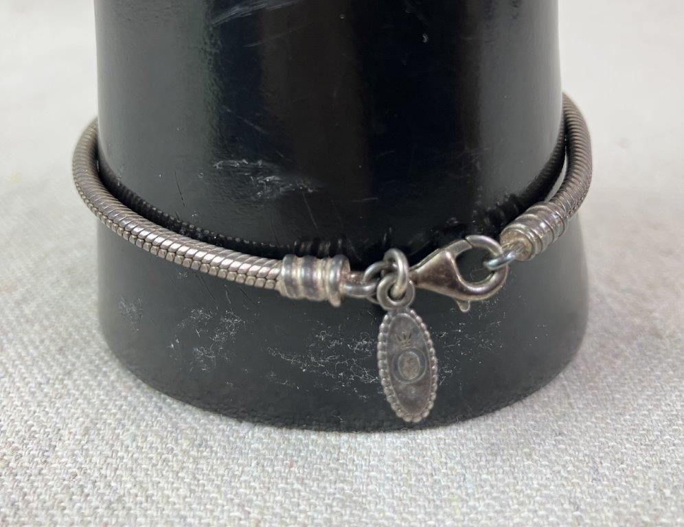 Pandora Sterling Silver Charm Bracelet - 4
