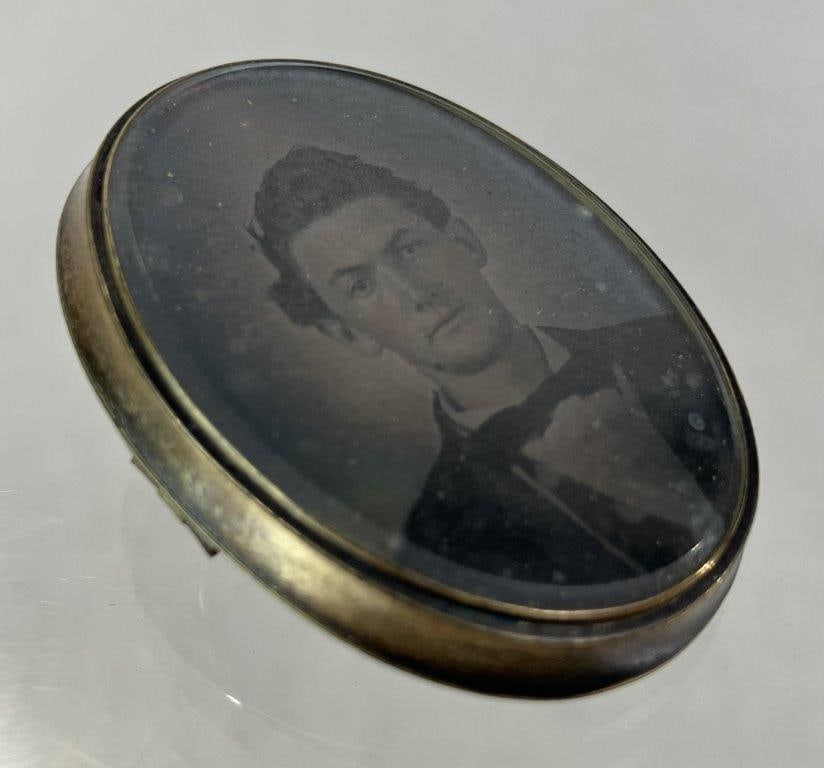 19th Century Mourning Brooch - 2