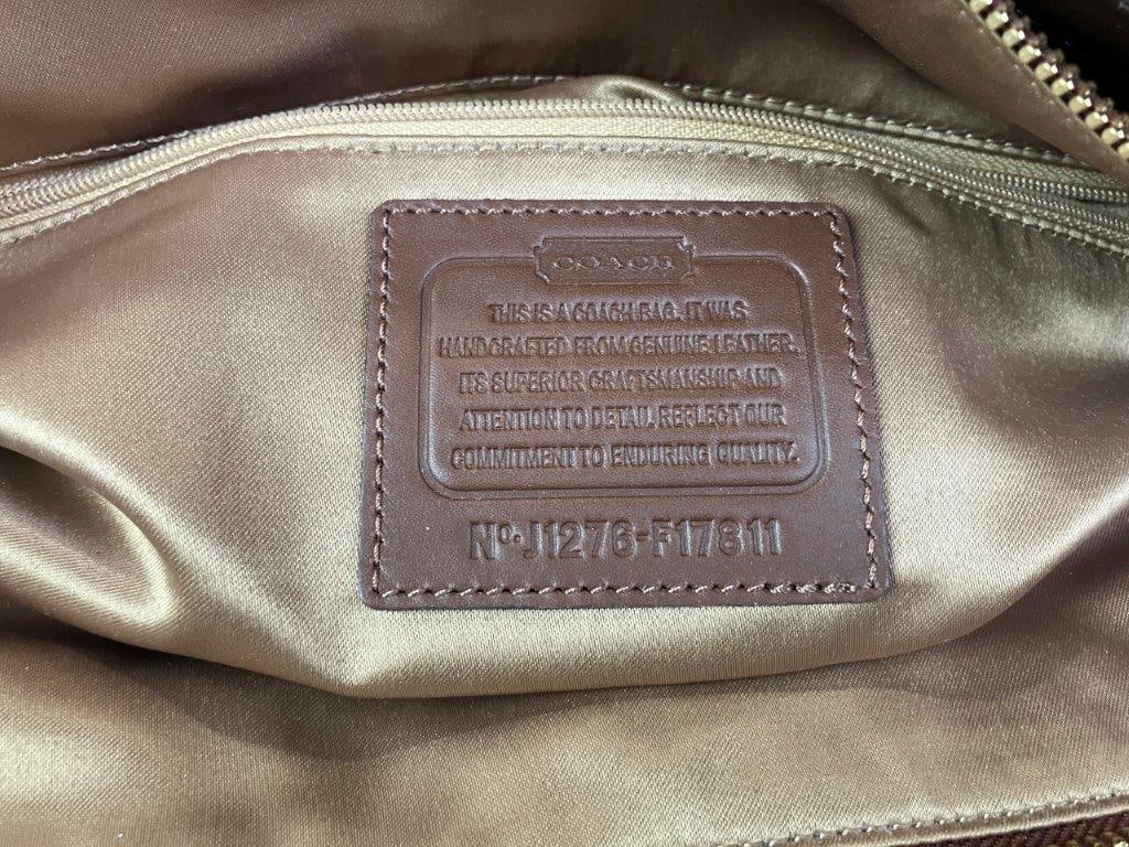 Coach Chelsea Jayden Brown Leather Shoulder Bag - 10