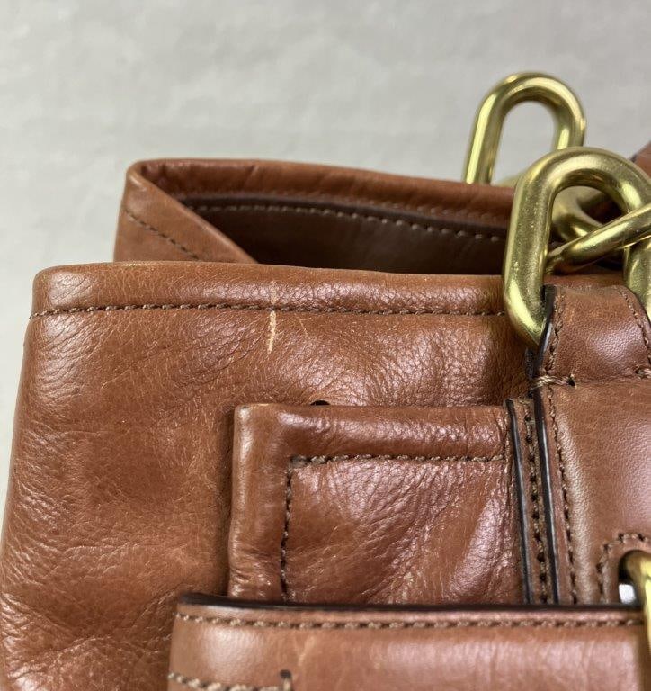 Coach Chelsea Jayden Brown Leather Shoulder Bag - 12