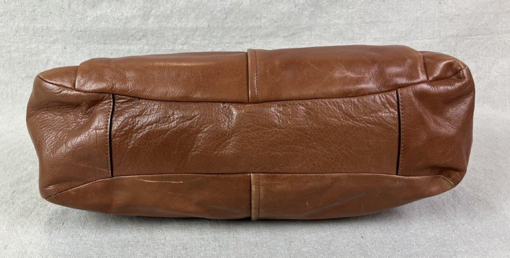 Coach Chelsea Jayden Brown Leather Shoulder Bag - 7