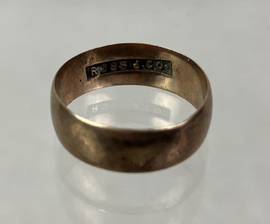 Antique 14 Kt Gold Ring - 4