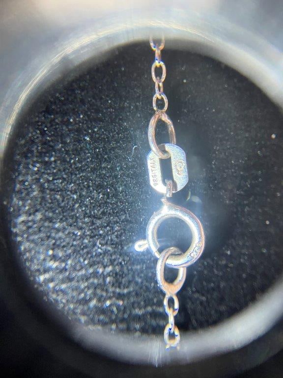 Southwestern Sterling Silver and Turquoise Necklace - 4