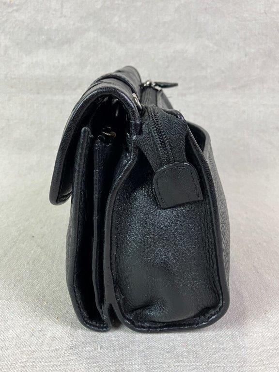 Brighton Black Leather Crossbody Bag or Wallet - 3