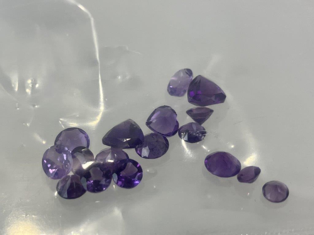 Lot of Amethyst Gemstones - 2