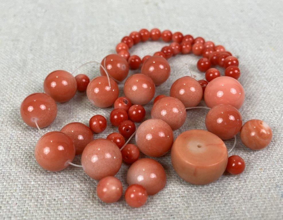 Lot of Polished Beads - 5