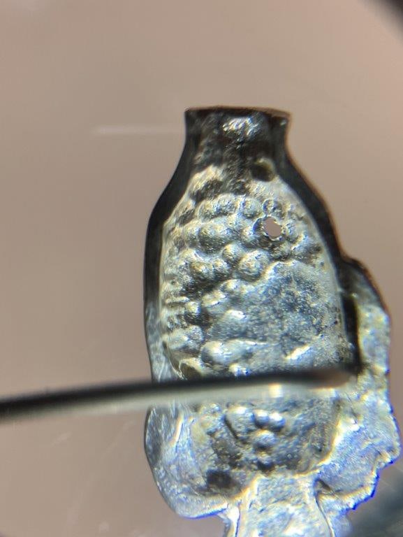 Theo Sable Sterling Silver Fish Pin - 4