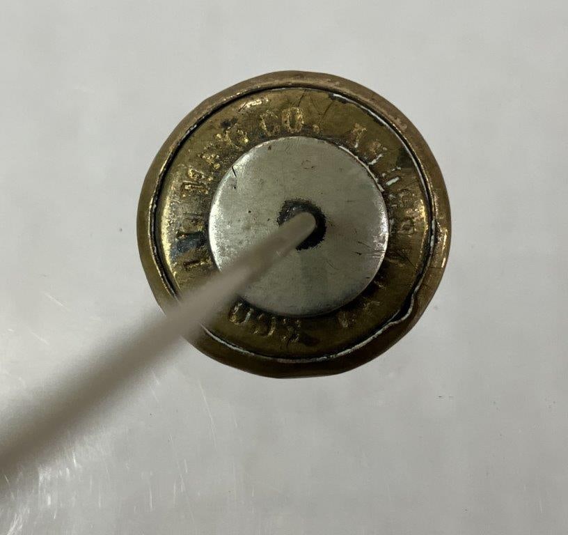 Two Late 19th–Early 20th Century Goldtone Hat Pins - 4