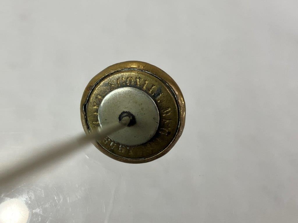 Two Late 19th–Early 20th Century Goldtone Hat Pins - 5