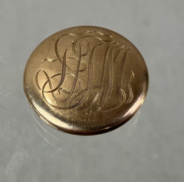 Goldtone Locket and Bangle Bracelet - 3