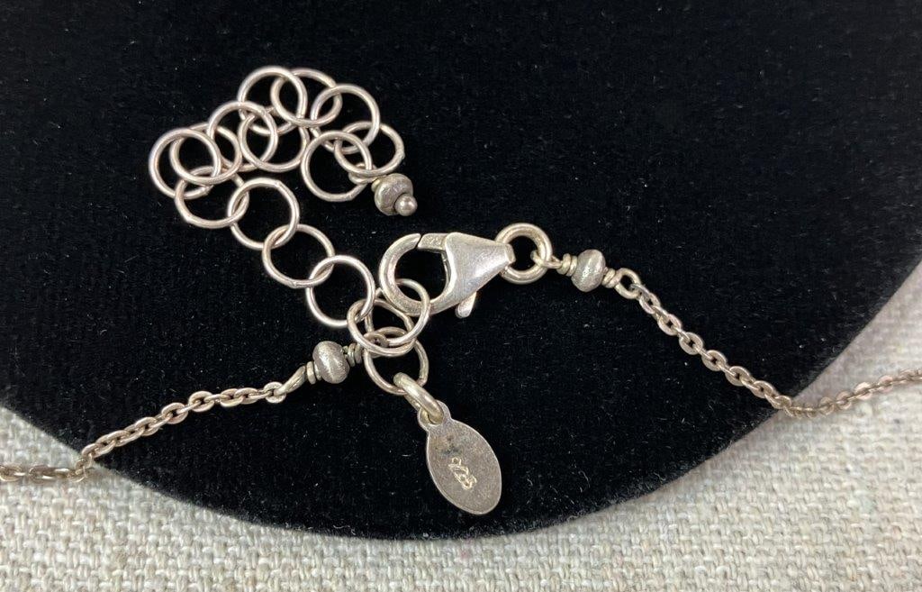 Sterling Silver Amethyst and Pearl Necklaces - 6