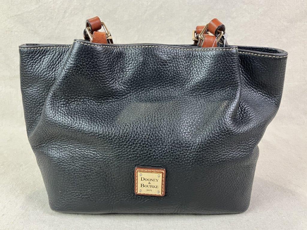 Dooney & Bourke Lexington Black Leather Shoulder Bag (1 of 11)