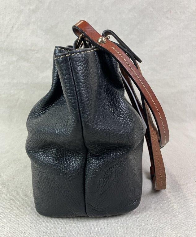 Dooney & Bourke Lexington Black Leather Shoulder Bag - 3