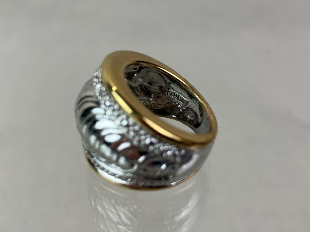 Two Statement Rings Including Sterling Example - 5