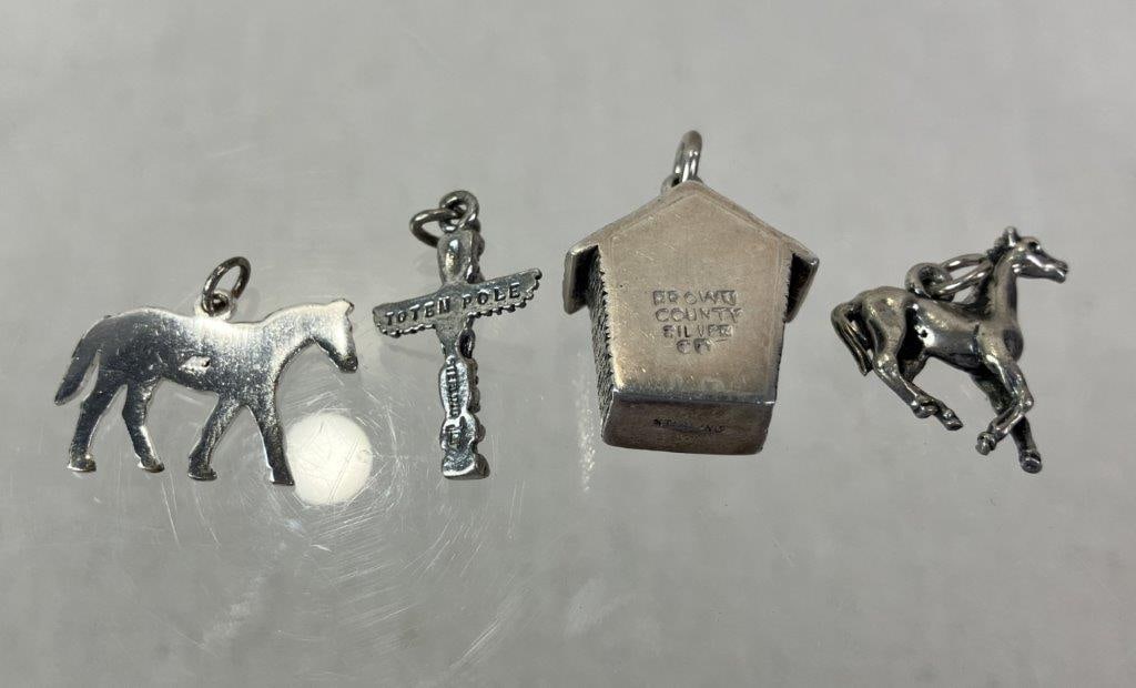 Sterling Silver Charm Group - 2