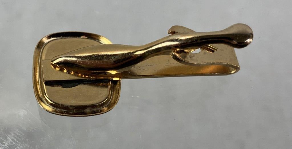 Vintage Benevolent and Protective Order of Elks Tie Clip and Cuff Links - 6