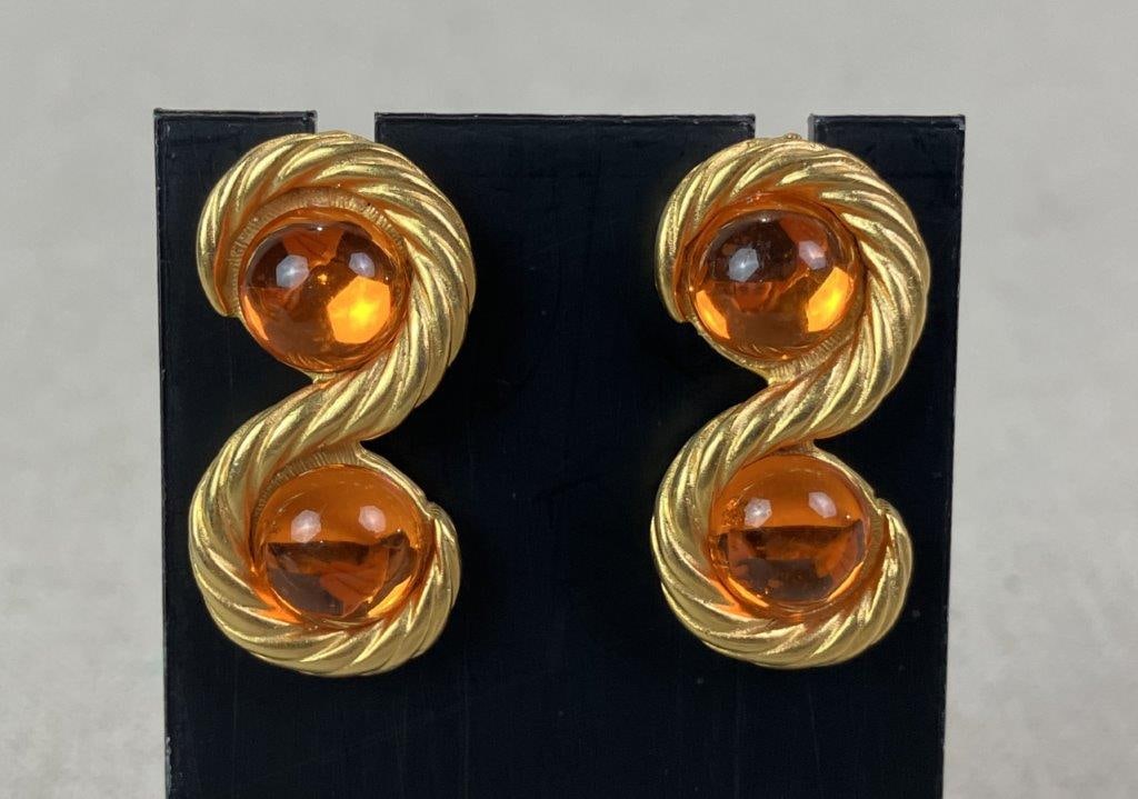 Goldtone Jewelry Assortment Including Trifari and Napier - 6