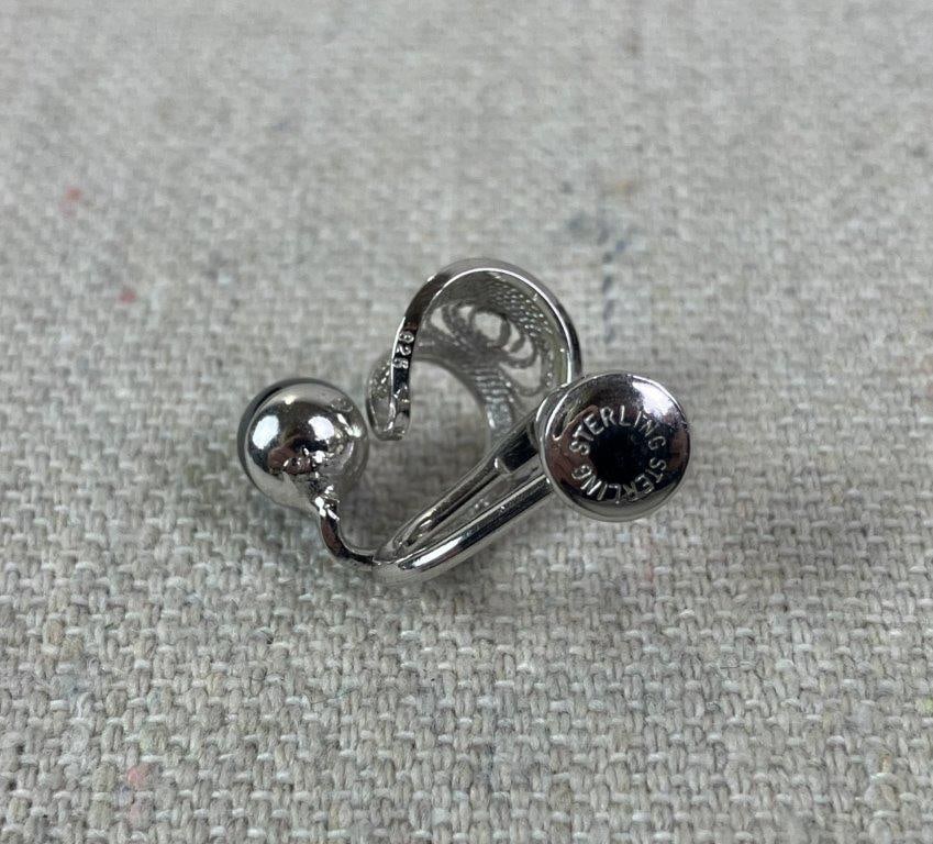 Three Pairs of Sterling Silver Earrings - 3