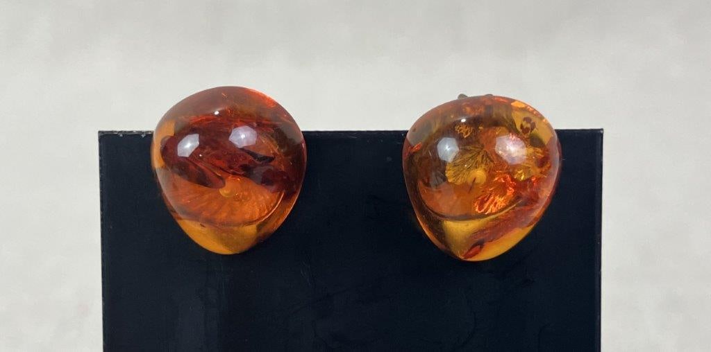 Three Pairs of Sterling Silver Earrings - 4