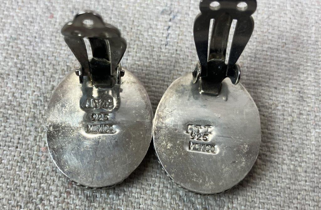 Three Pairs of Sterling Silver Earrings - 7