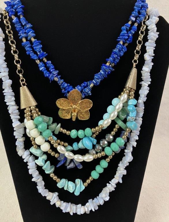 Three Beaded Necklaces - 2