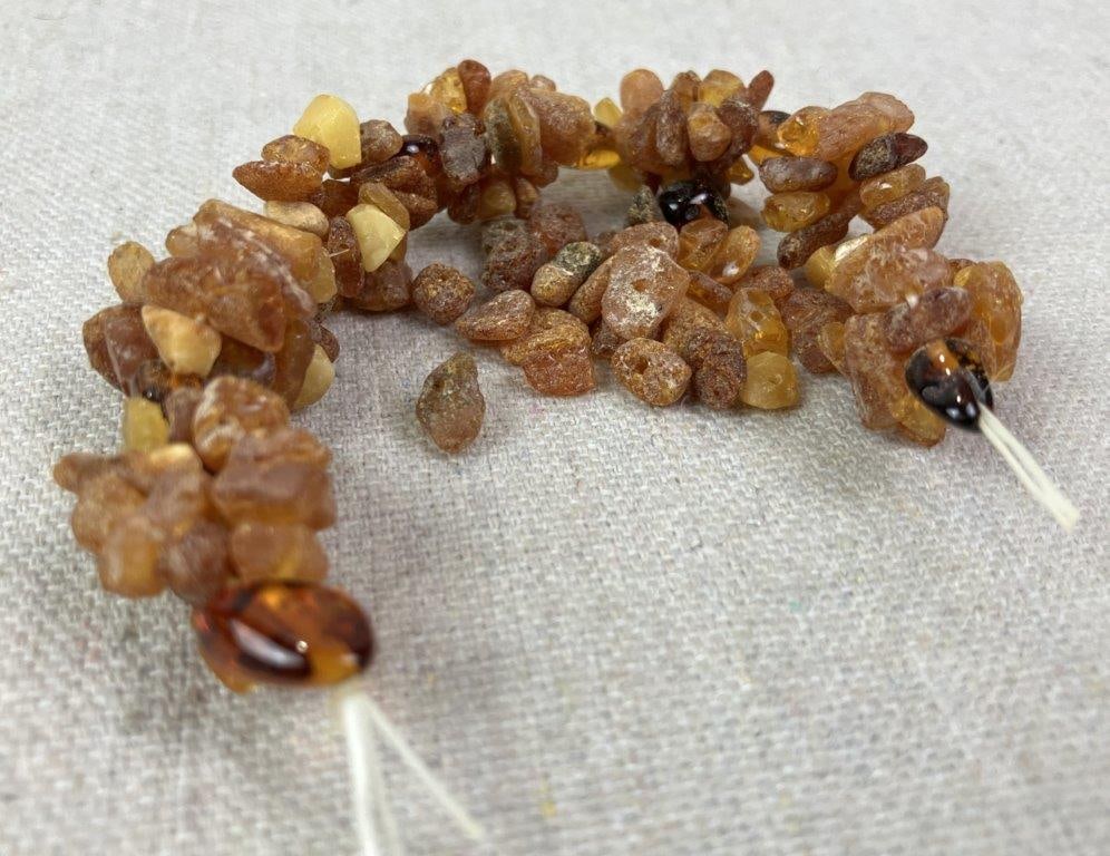 Amber-Toned Bead Assortment - 3