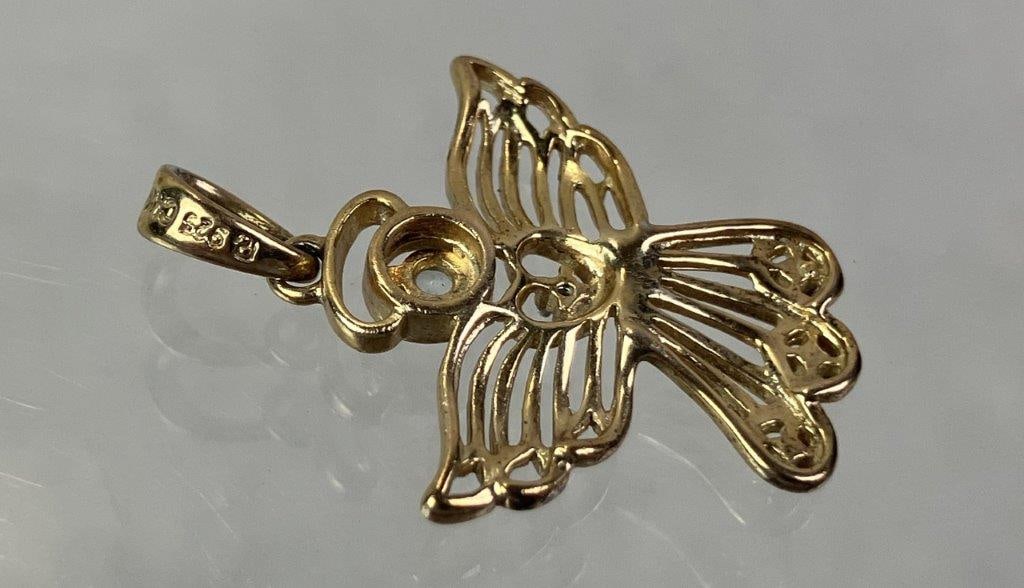 Five Sterling Silver Pendants - 3