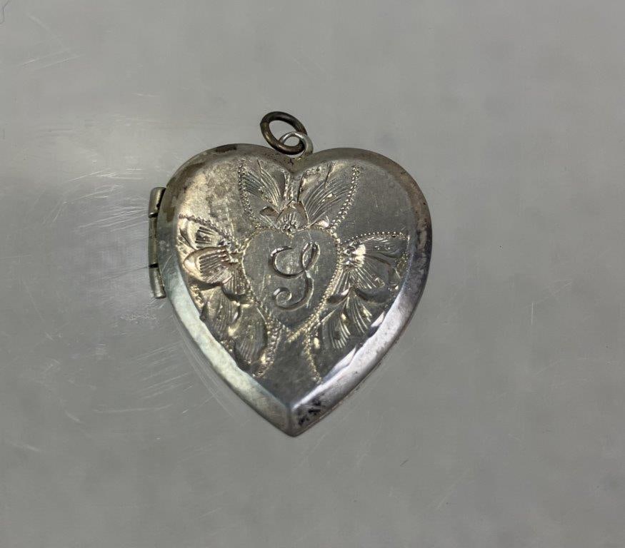 Sterling Silver Monogrammed Pendant Trio - 6