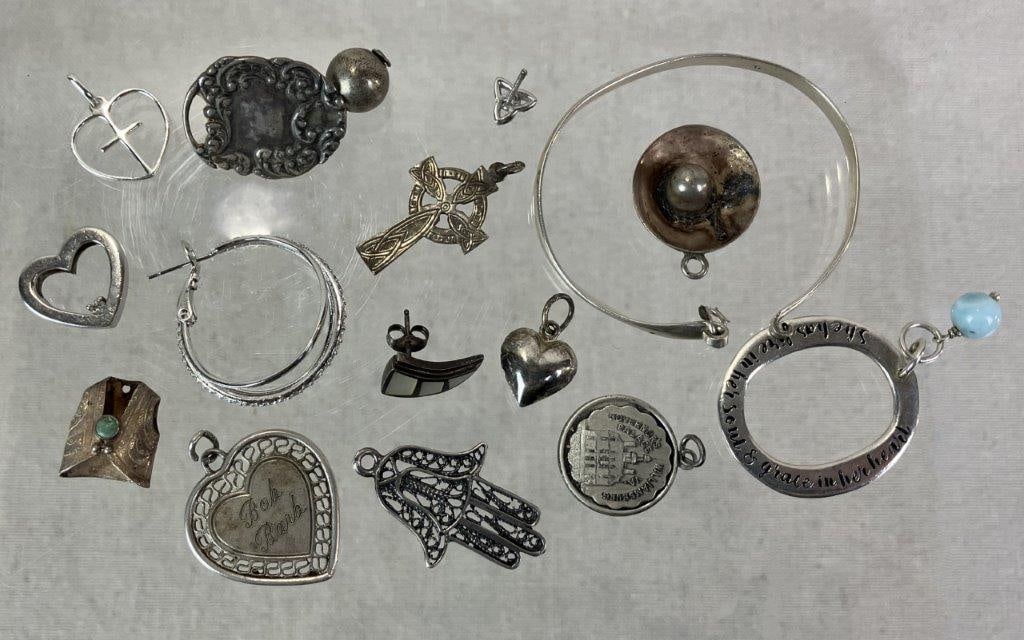 Sterling Silver Jewelry Lot (1 of 13)
