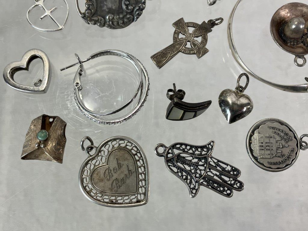 Sterling Silver Jewelry Lot - 3